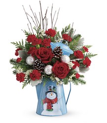 Teleflora's Snowy Daydreams Bouquet from Victor Mathis Florist in Louisville, KY